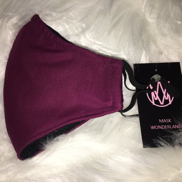 Reusable / Washable Sculpted Mask - Crushed Velvet - Picture 8 of 11